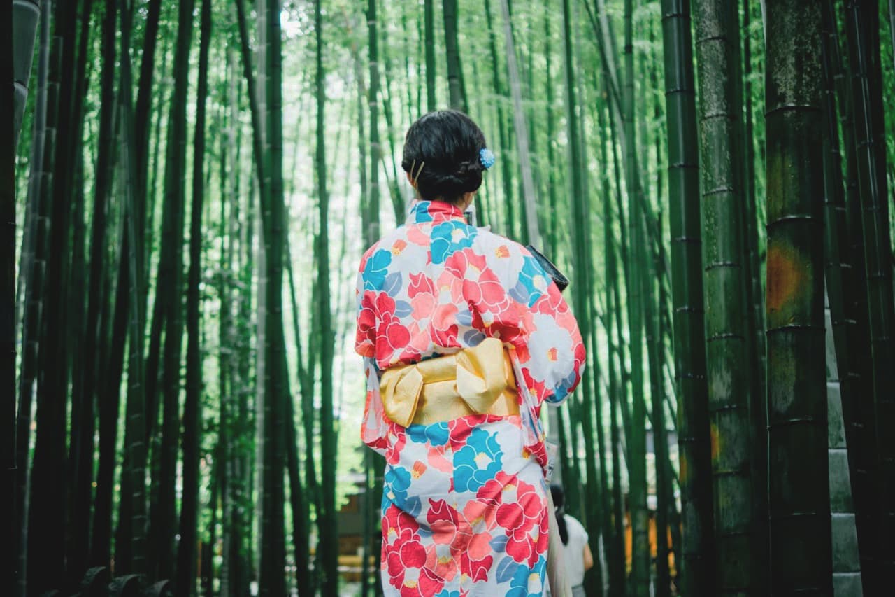 Kimono wearing experience